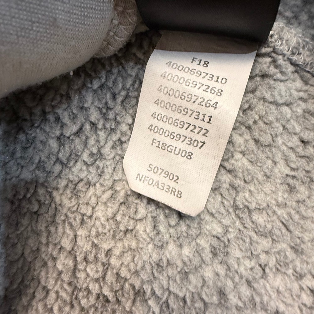 The North Face Women's Crescent Hooded Pullover Toggle Gray Size S Cozy Pockets - Picture 7 of 12